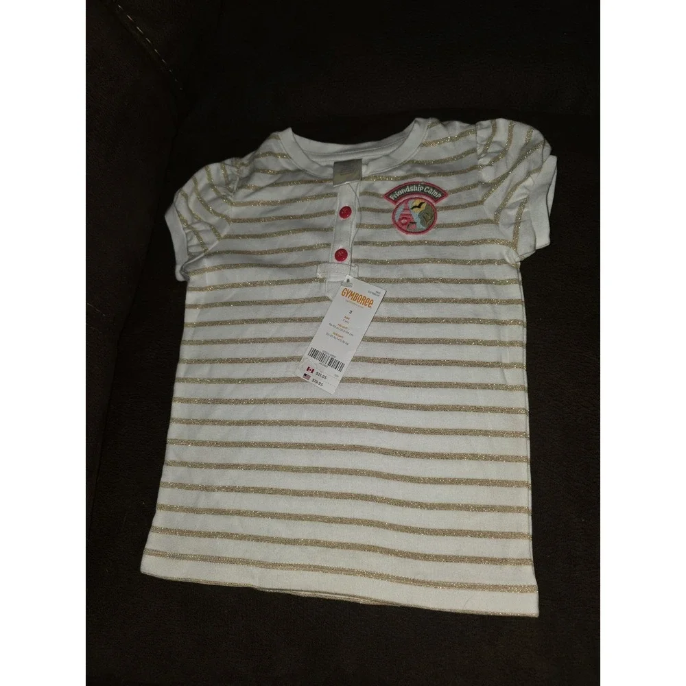 Gymboree friendship camp top size 3 unicorn garden skirt size 3t nwt
